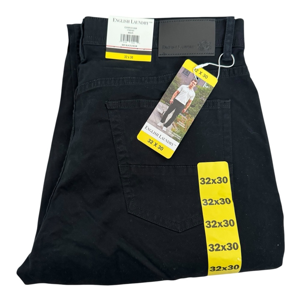 English Laundry Men’s Chino Pants Oaklum‎  Casual- Black